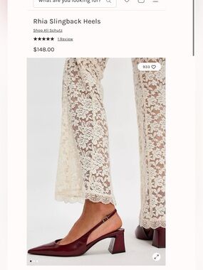 SCHUTZ Rhia Slingback Heels